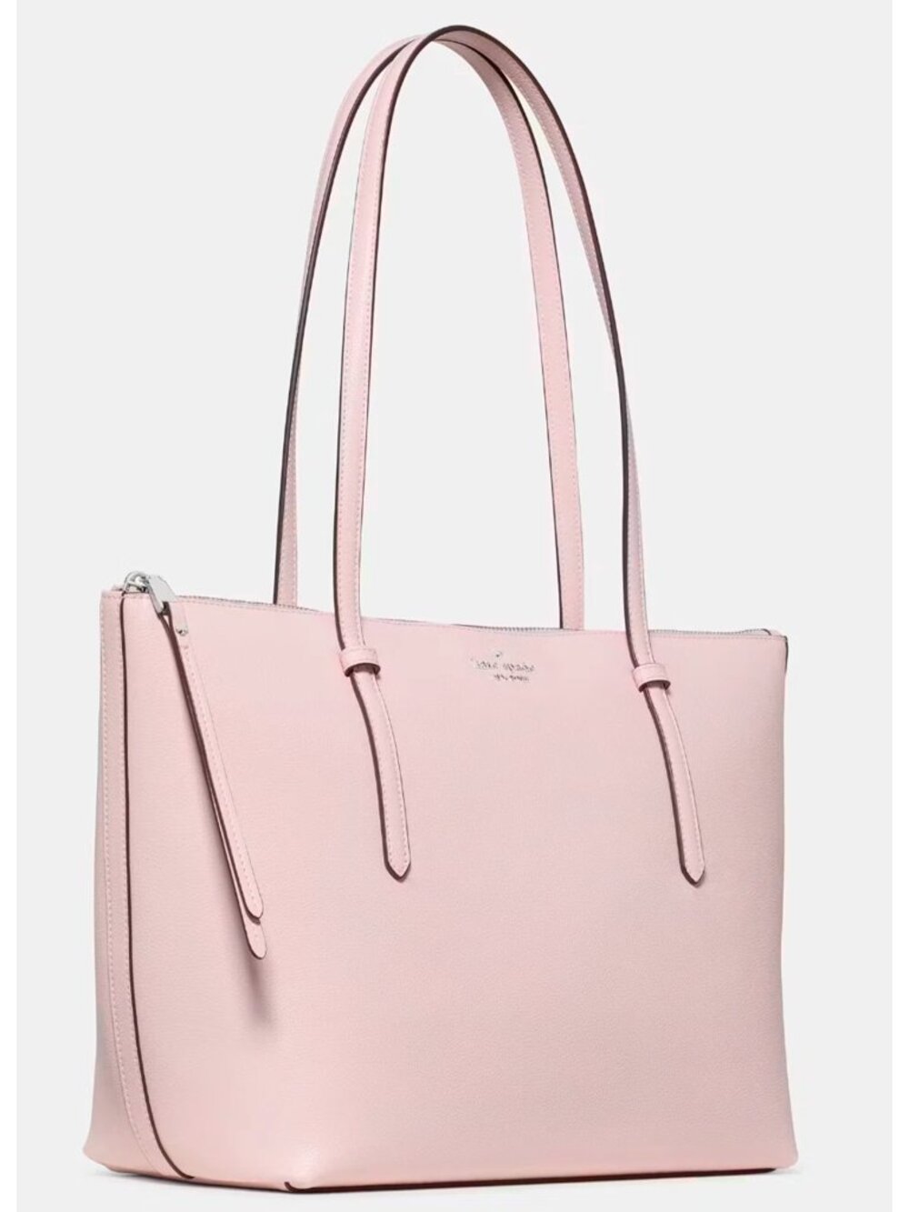 S Kate Spade All Day Large Tote Shimmer Pink Leather Bag KO140 NWT $399 Retail